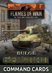Bulge: German Command Cards